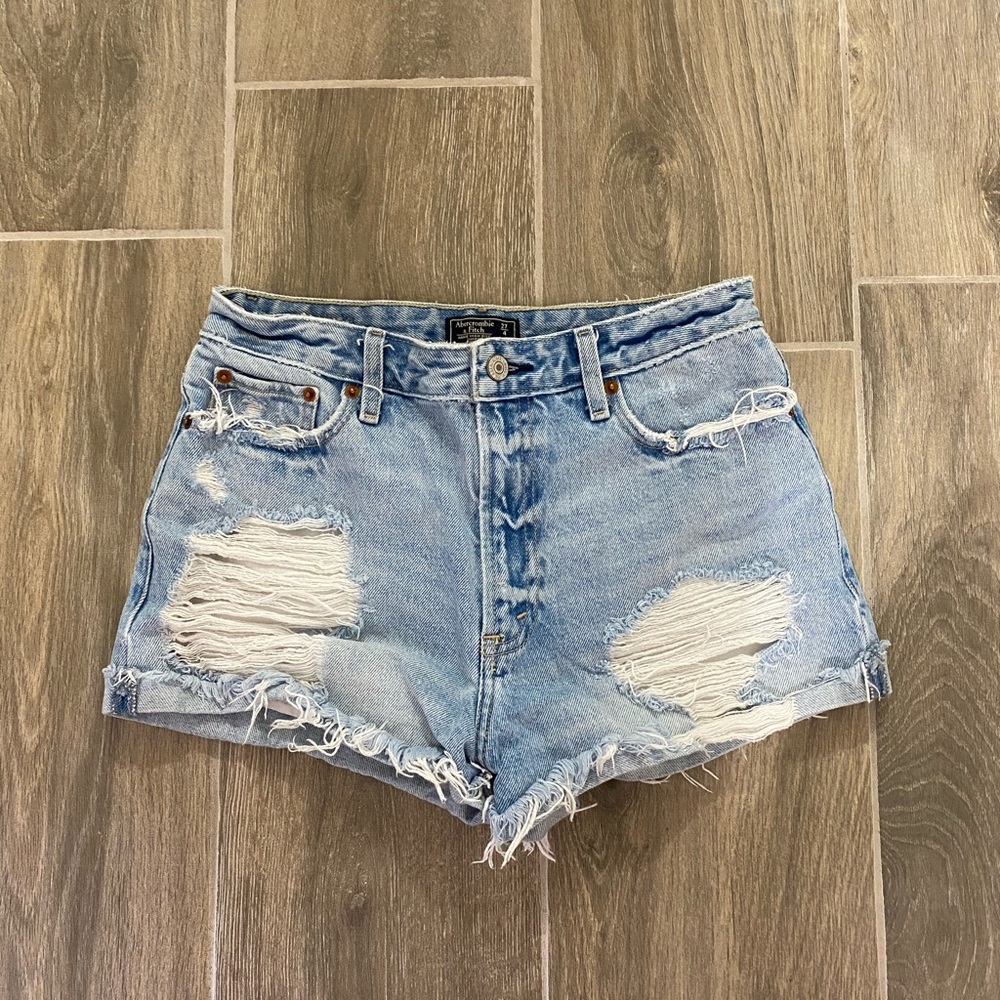 Abercrombie jean shorts